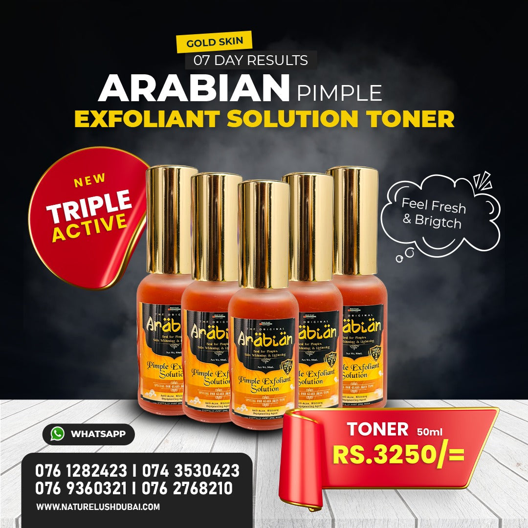 Arabian Whitening Exfoliant Solution Toner