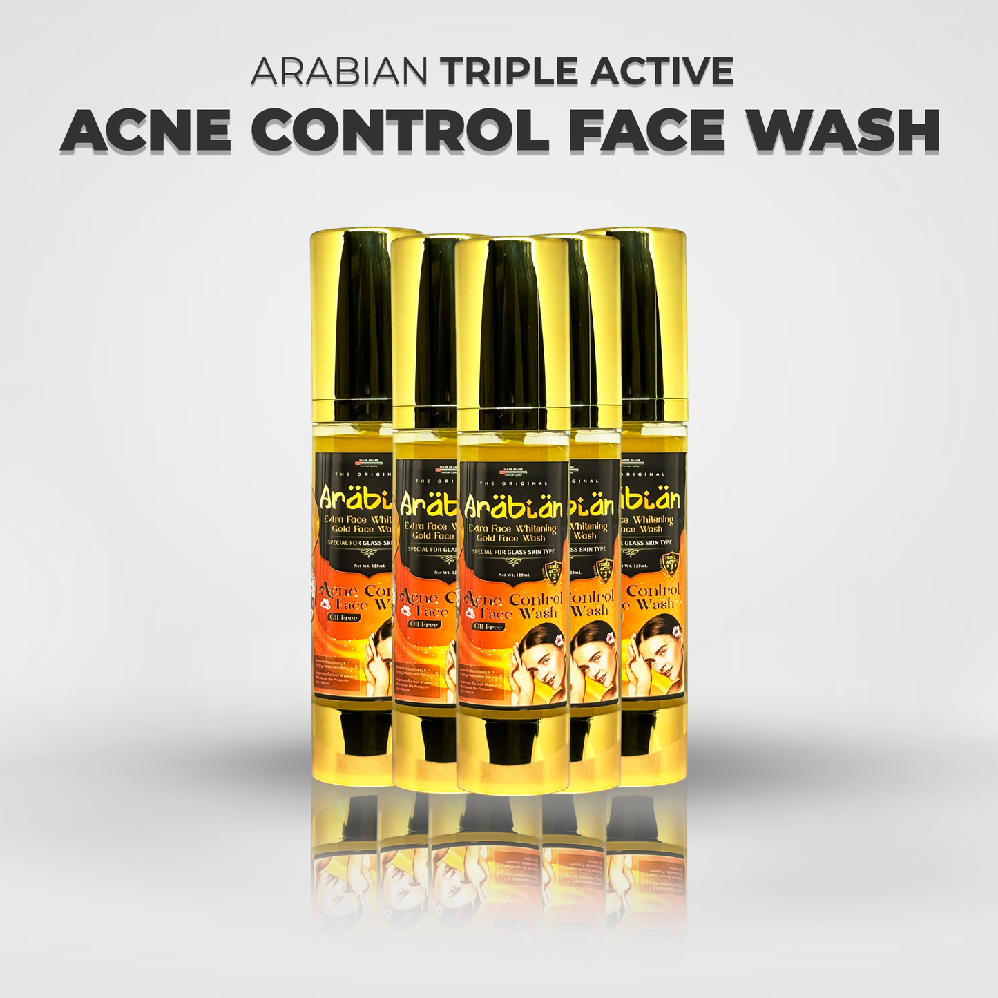 Extra Face Whitening Acne Control Face Wash