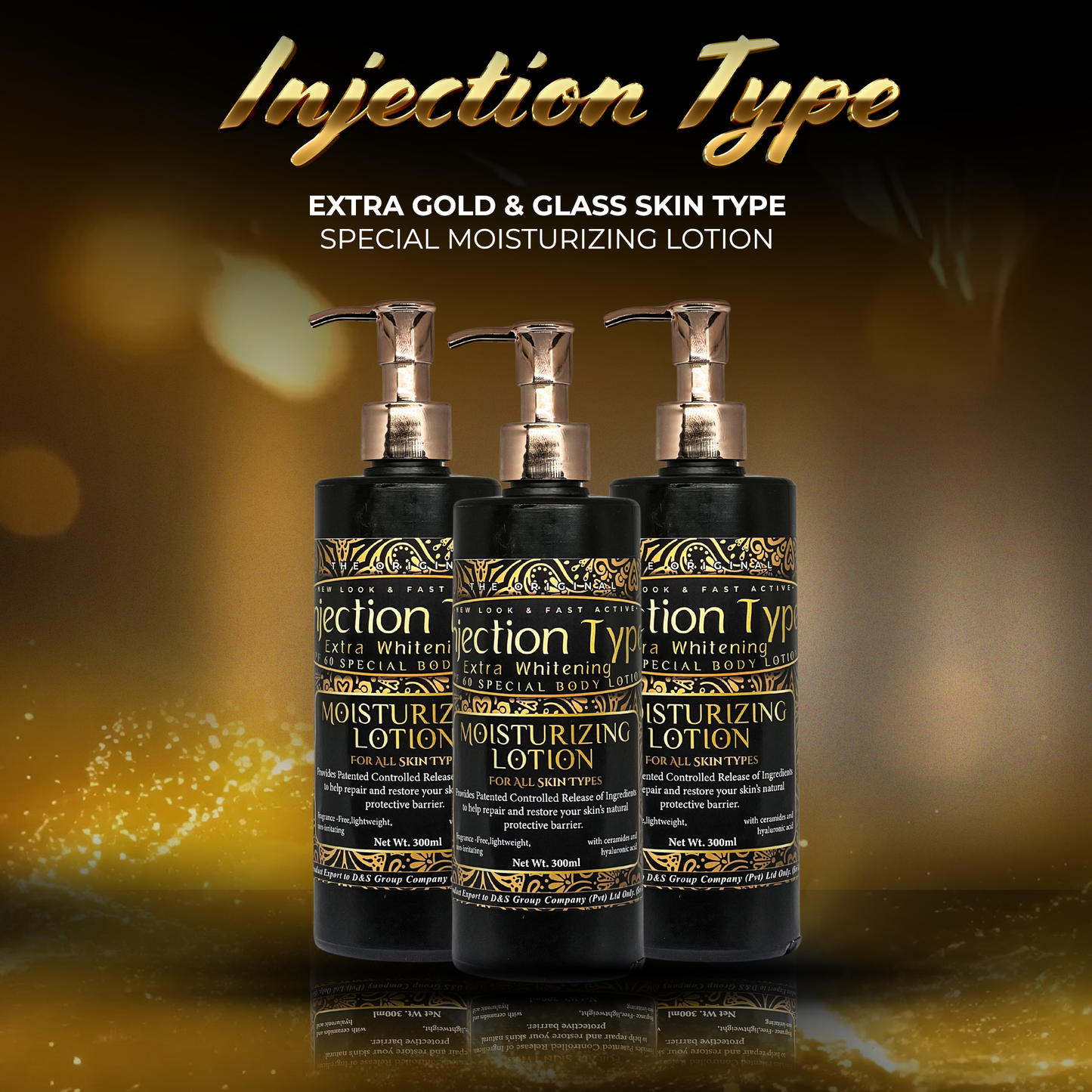 Injection Type Body Lotion