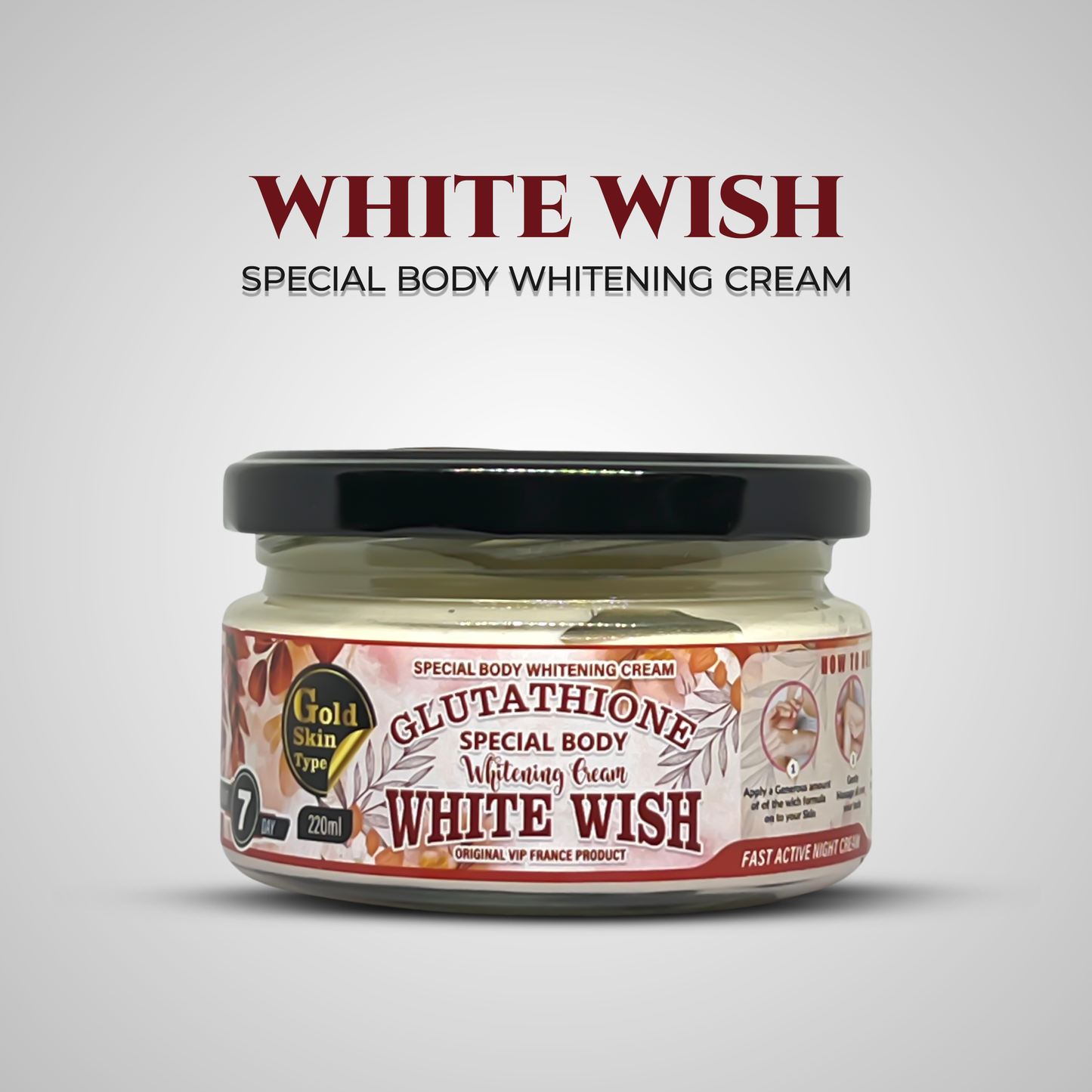 White Wish | Special Body Whitening Cream