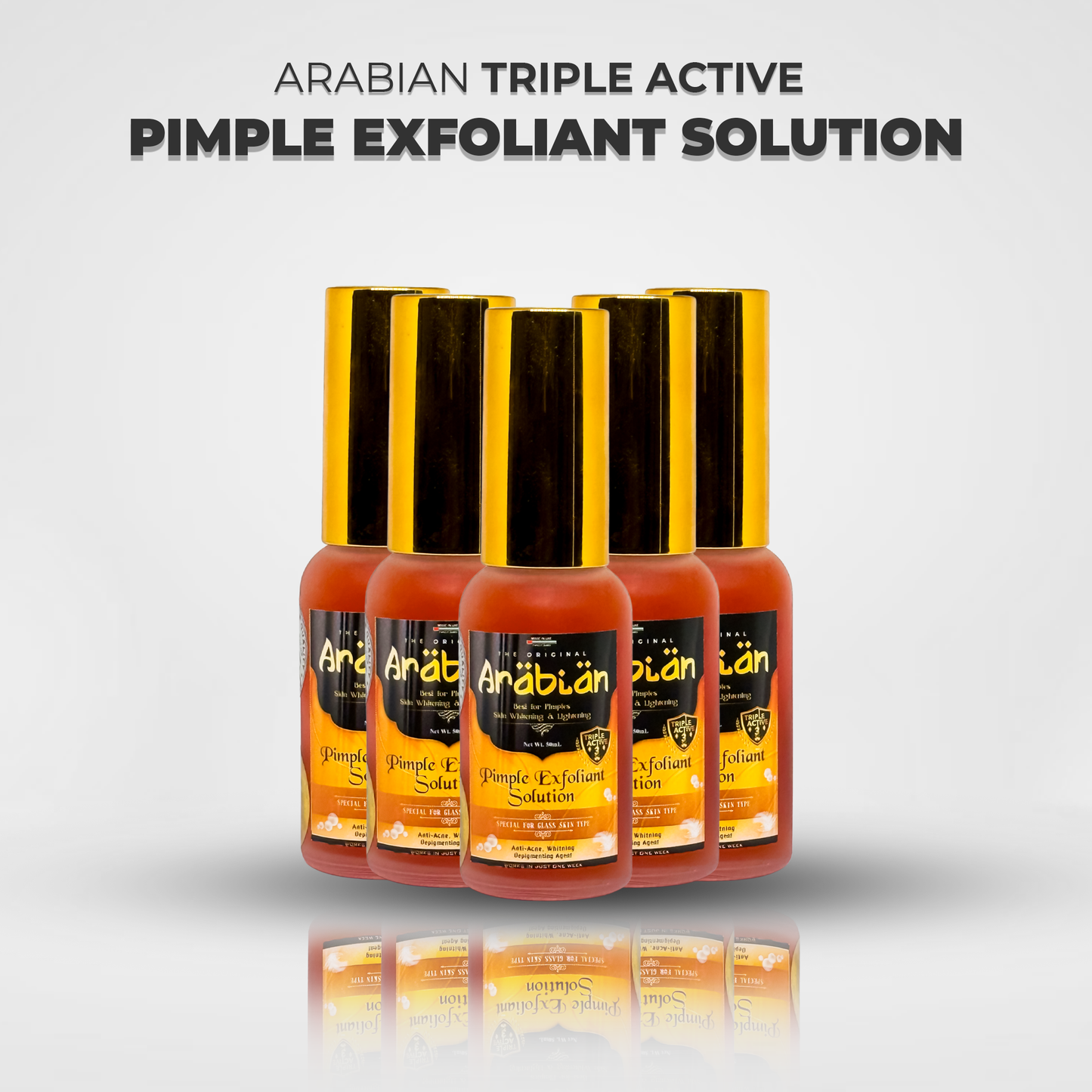 Arabian Whitening Exfoliant Solution Toner