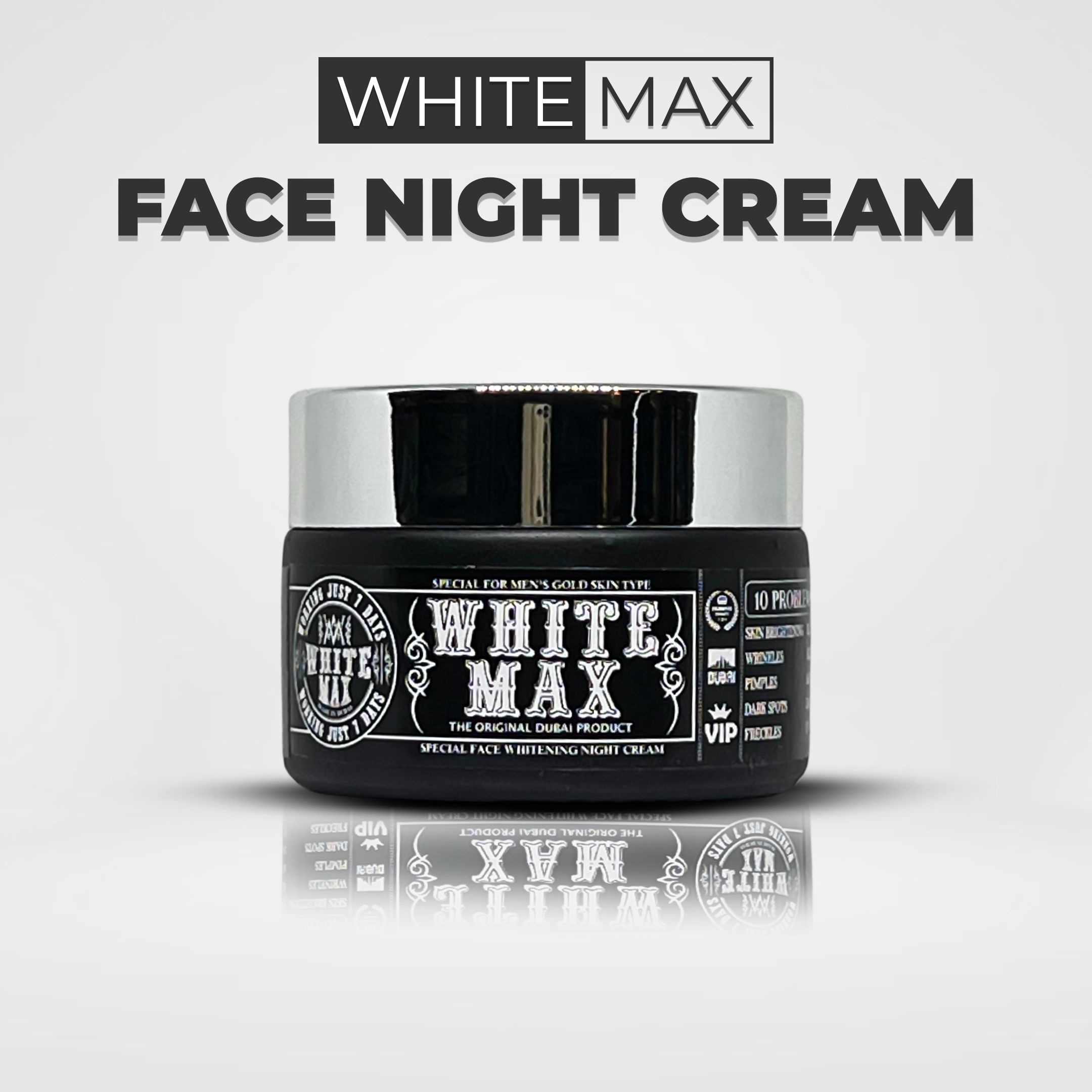 Maximum Face White Max Face Night Cream – Arabian Dubai