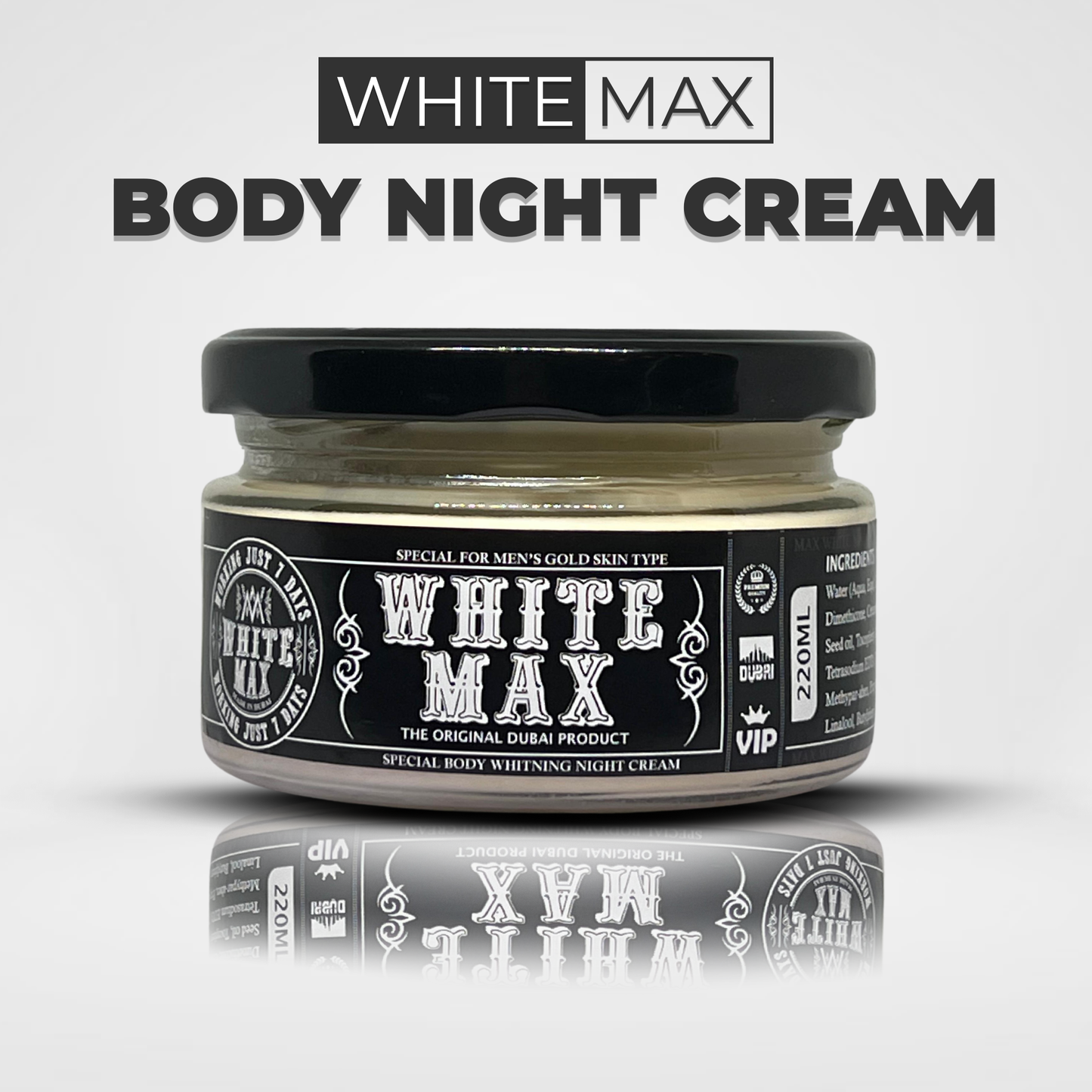 White Max Body Cream 220ml