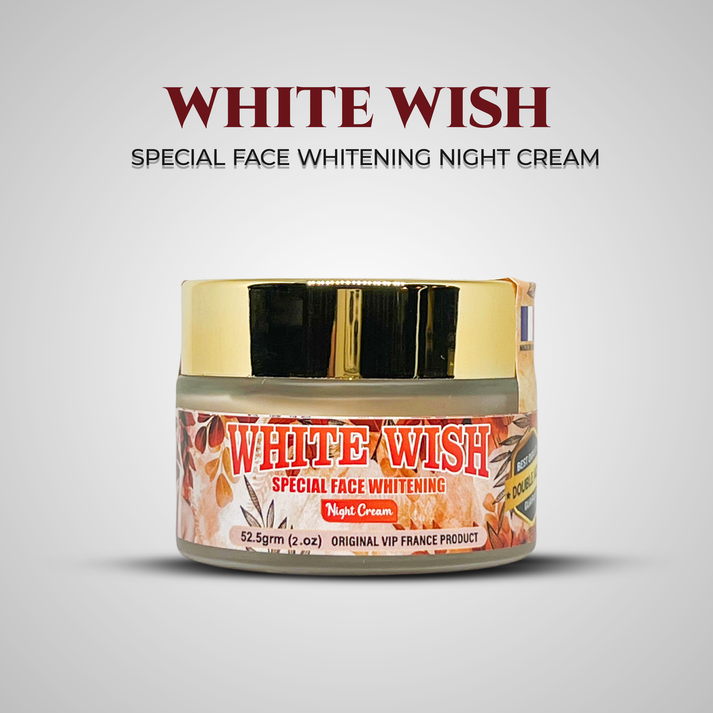 White Wish | Face Whitening Night Cream – Arabian Dubai
