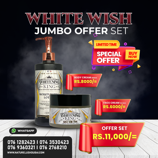 White Wish Offer Jumbo Set